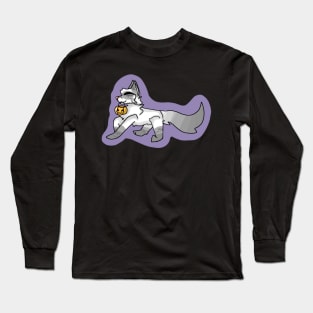 Halloween Cat (Siamese/tabby mix) Long Sleeve T-Shirt